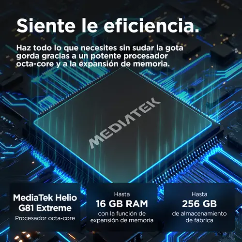 moto g05 16,9 cm (6.67") SIM doble Android 15 4G USB Tipo C 4 GB 128 GB 5200 mAh Azul - Imagen 8