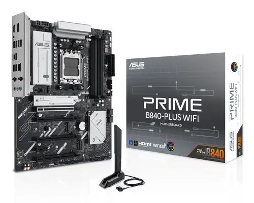 PRIME B840-PLUS WIFI AMD B840 Zócalo AM5 ATX - Imagen 1