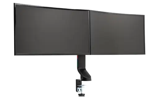 Brazo SmartFit® de ahorro de espacio para dos monitores - Imagen 2
