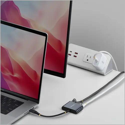 Dock Hub Multipuertos USB Tipo C a HDMI - Adaptador Multipuertos USB-C a HDMI - Carga de 140W - Hub Ladrón USB de 5Gbps - HDMI 4K60Hz - Para MacBook / Dell / Thinkpad / HP / iPad - Negro - Imagen 6