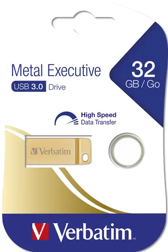 Metal Executive 32 GB - USB 3.0 Drive  Gold - Imagen 5