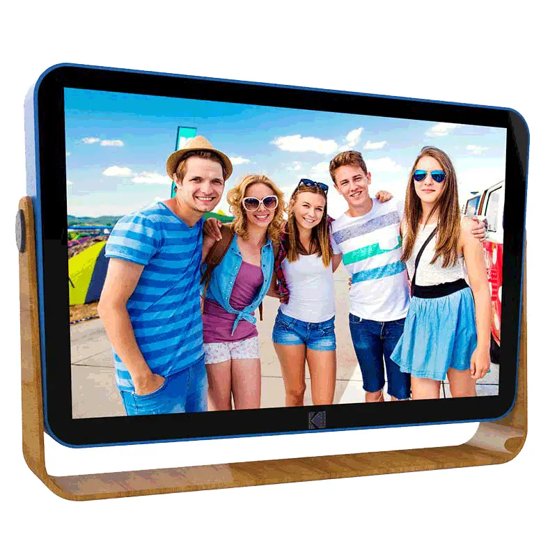 RWF108 marco fotográfico digital Madera, Azul 25,4 cm (10") Pant..