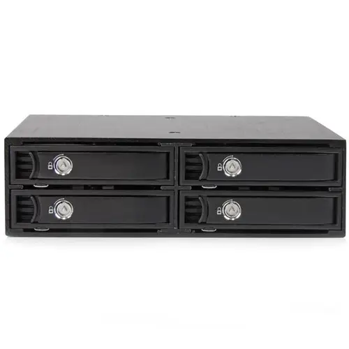 Backplane Rack Móvil 5,25 Pulgadas a 4 Unidades 2,5 SATA/SAS - Imagen 2