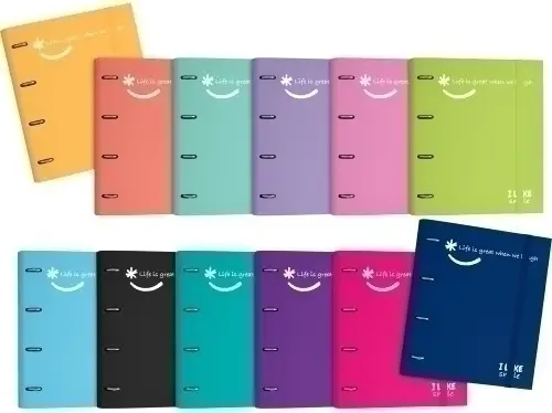 CARPEBLOC GRAF.LIKE2 A4 4AN.100h NEGRO - Pack de 2 unidades