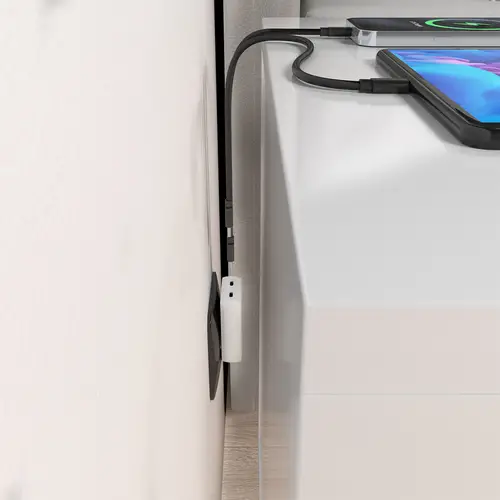 Cargador De Pared GaN Ultra Delgado 30W, 2xUSB-C PD3.0 QC4.0, Blanco - Imagen 5