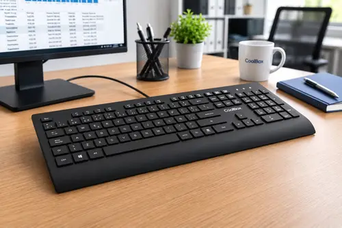 TECLADO USB TECLAS CHOCOLATE 1.8M DE CABLE 610G. SILENCIOSO - Imagen 6