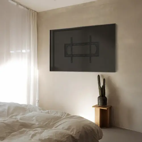Soporte Fijo de pared para pantallas 37"- 80", Negro - Imagen 4