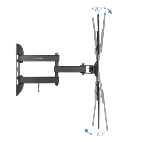 Soporte Giratorio e Inclinable para Monitor / TV LCD, Plasma de 23- 55, con Tres Pivotes, Negro - Imagen 4
