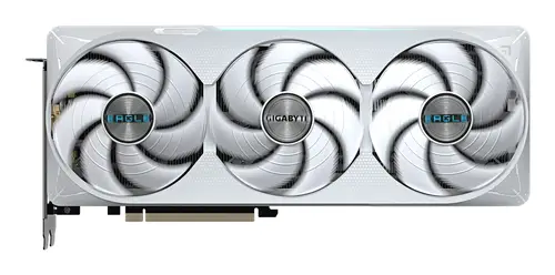 GeForce RTX 5070 Ti EAGLE OC ICE SFF 16G Tarjeta Gráfica - 16GB GDDR7, 256 bits, PCI-E 5.0, 2542 MHz Core Clock, 3 x DP 2.1a, 1 x HDMI 2.1b, NVIDIA DLSS 4, GV-N507TEAGLEOC ICE-16GD - Imagen 2
