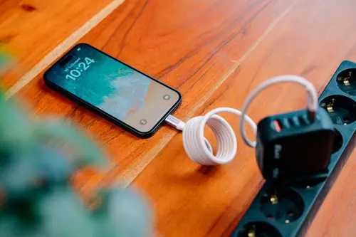 31856 cable USB USB 2.0 1,2 m USB C Azul - Imagen 6