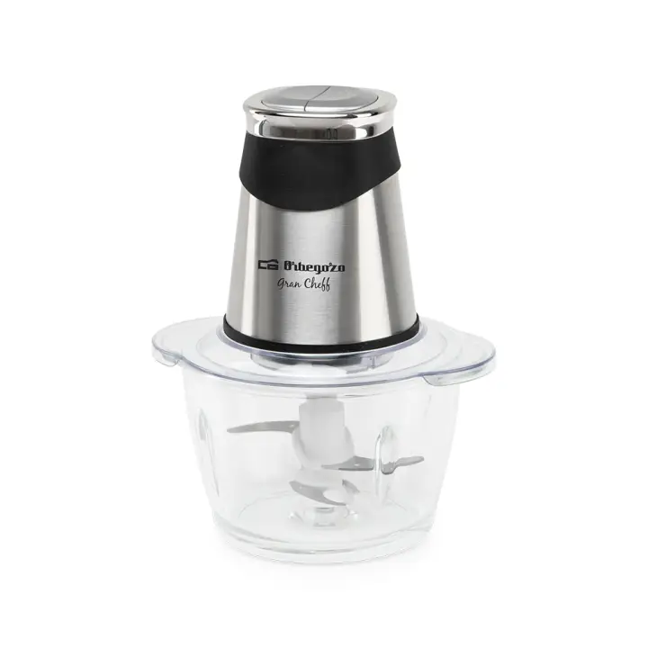 MC 4650 picadora eléctrica de alimentos 1,2 L 500 W Negro, Plata
