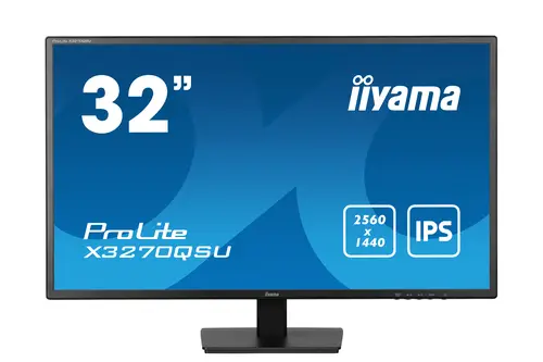 ProLite X3270QSU-B1 pantalla para PC 81,3 cm (32") 2560 x 1440 Pixeles Wide Quad HD LED Negro - Imagen 1