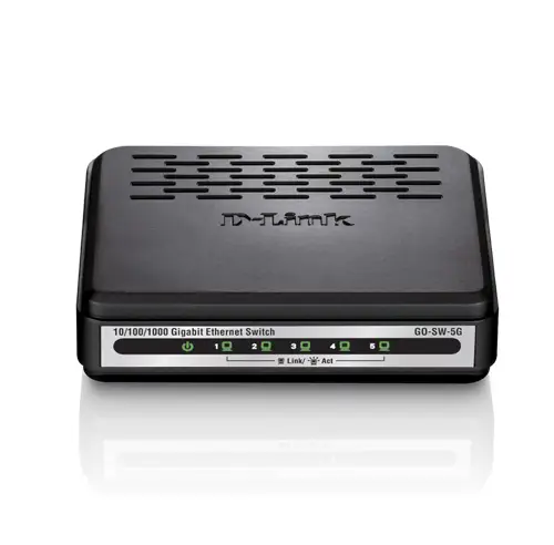 GO-SW-5G switch No administrado Negro