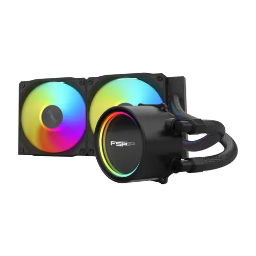 AE24-B Procesador Sistema de refrigeración líquida todo en uno 12 cm Negro 1 pieza(s) - Imagen 1
