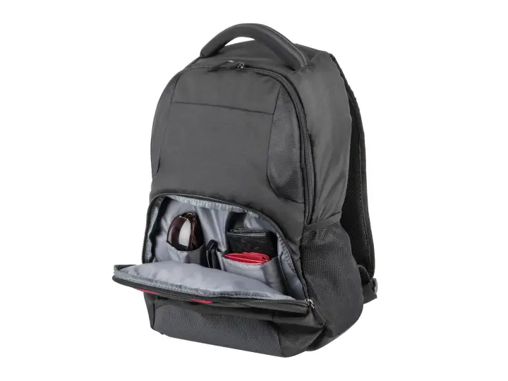 Eland maletines para portátil 39,6 cm (15.6") Mochila Negro