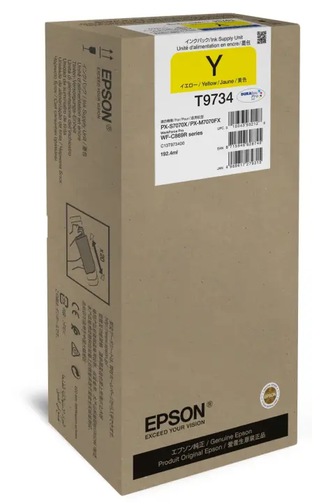 Yellow XL Ink Supply Unit