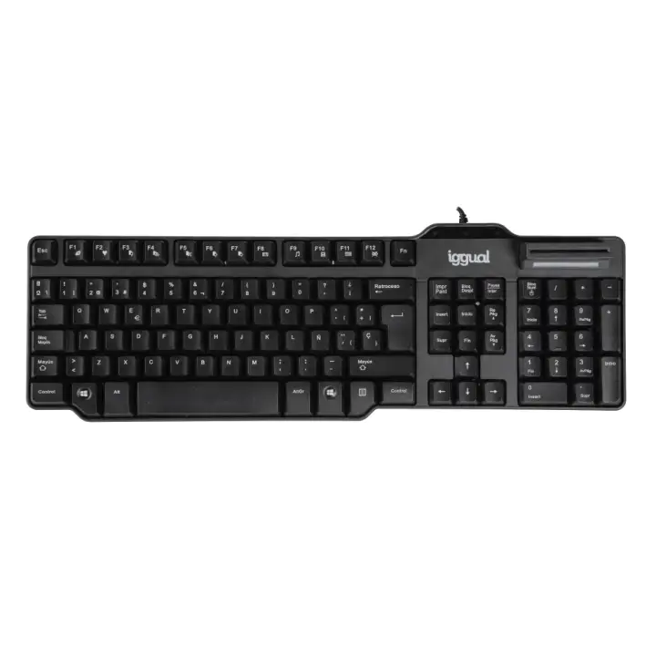 Teclado inteligente CK-ID-DNI SMART negro
