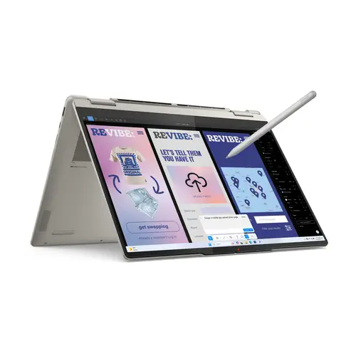 Yoga 7 2-in-1 14ILL10 Copilot+ PC Intel Core Ultra 5 226V Híbrido (2-en-1) 35,6 cm (14") Pantalla táctil WUXGA 16 GB LPDDR5x-SDRAM 1 TB SSD Wi-Fi 7 (802.11be) Windows 11 Home Español Gris - Imagen 12