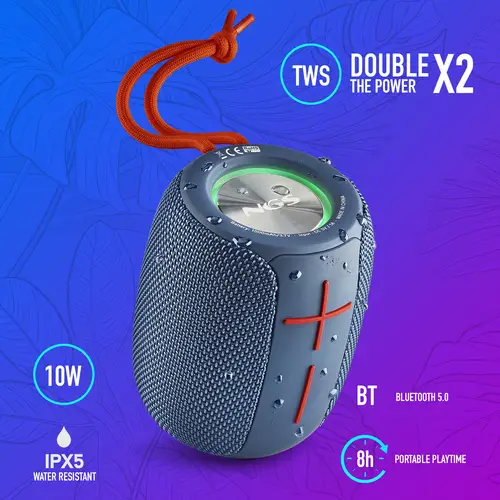 Roller Nitro 1 Altavoz portátil estéreo Azul 10 W - Imagen 5