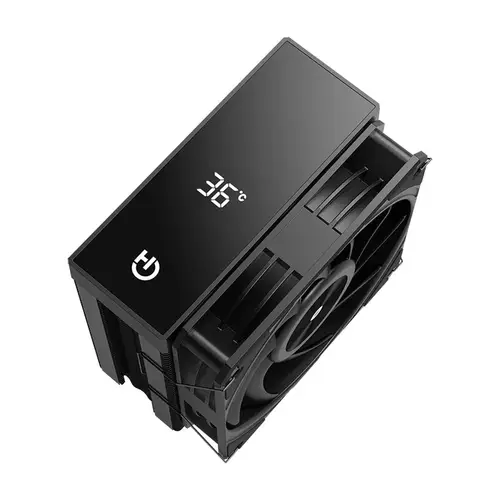 DC10 PRO Procesador Refrigerador de aire 12 cm Negro 1 pieza(s) - Imagen 3