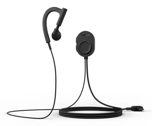 Perform 10 Auriculares Alámbrico gancho de oreja USB Tipo C Negro - Imagen 1