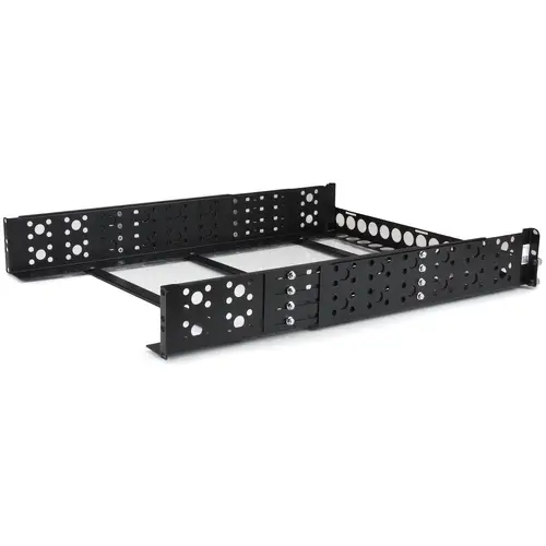Carriles para Rack de Servidores 2U Universales - Carriles para Armario de Servidores con Profundidad Ajustable - Carriles Universales para Rack de 19" - Carriles 2U - Imagen 1