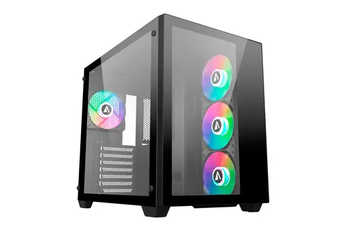 Caja ATX DANUBE SAVA 285 BX203 Black - Imagen 1