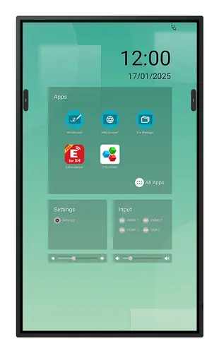 LM431 Panel plano interactivo 109,2 cm (43") LED Wifi 500 cd / m² 4K Ultra HD Negro Pantalla táctil Procesador incorporado Android 14 18/7 - Imagen 5