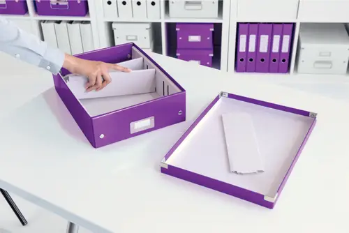 60580062 archivador organizador Polipropileno (PP) Púrpura - Imagen 4