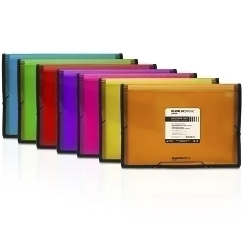 CLASIF.ACORD.GRAF. BL. Fº 13 DP. ROJO - Pack de 2 unidades
