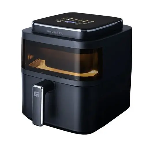 GRUNKEL FREIDORA SANA SIN ACEITE DIGITAL 6L NEGRO