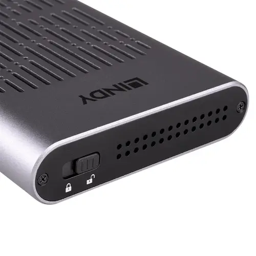 43382 caja para disco duro externo Caja externa para unidad de estado sólido (SSD) Plata M.2 - Imagen 4