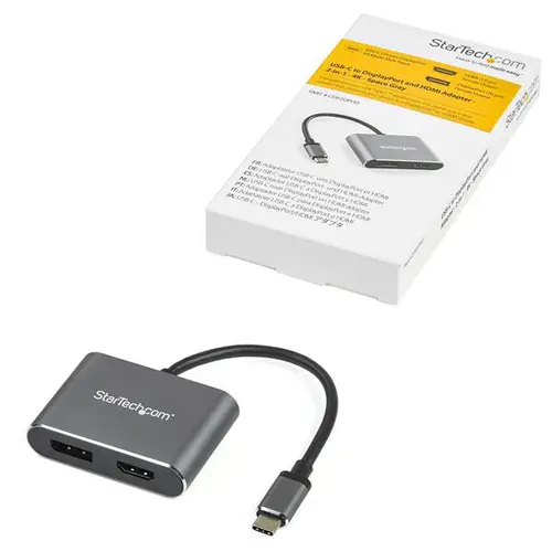 Adaptador de Vídeo Multipuertos USB-C - HDMI o DisplayPort - 4K de 60Hz - Imagen 5