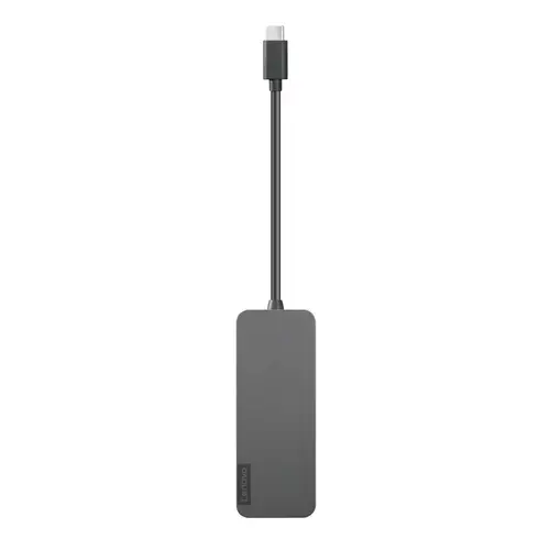 4X90X21427 base para portátil y replicador de puertos USB 3.2 Gen 2 (3.1 Gen 2) Type-C Gris - Imagen 1