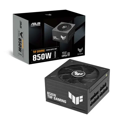 TUF Gaming 850W Platinum unidad de fuente de alimentación 20+4 pin ATX ATX Negro - Imagen 10