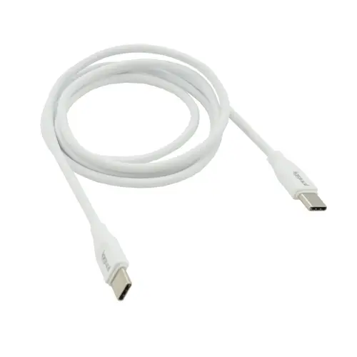 Cable USB-C/USB-C 100 cm blanco Q3.0 3A - Imagen 1