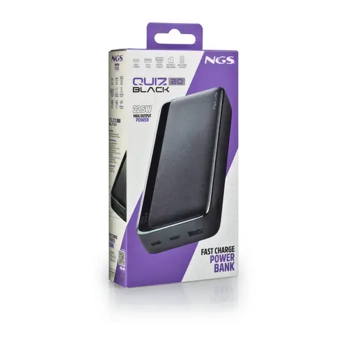 QUIZ 20 20000 mAh Negro - Imagen 4
