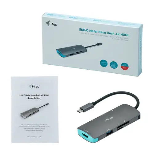 Metal USB-C Nano Dock 4K HDMI + Power Delivery 100 W - Imagen 5