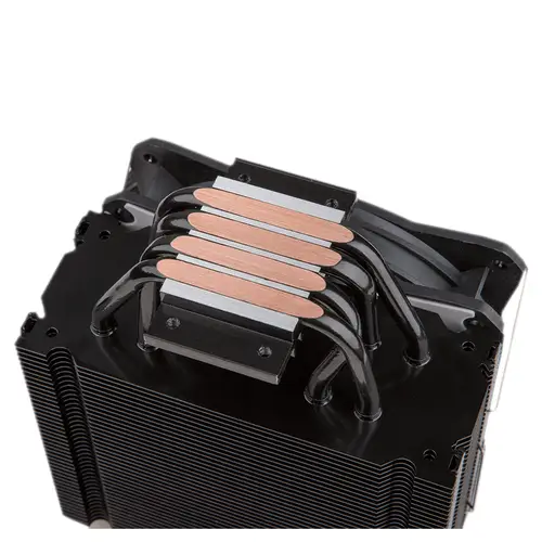 C12 PWM Procesador Enfriador 12 cm Negro - Imagen 5