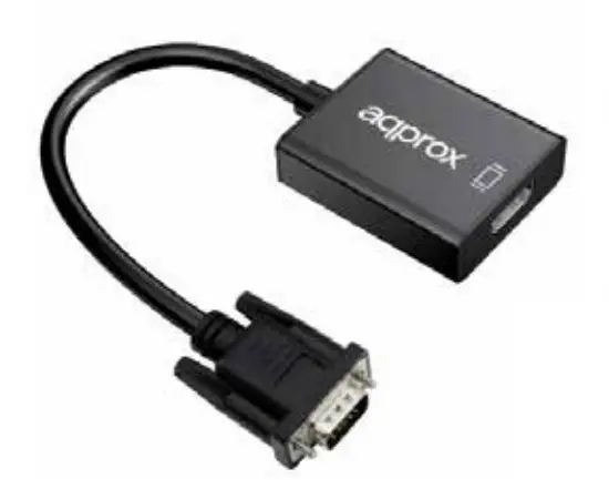 appC25 0,2 m HDMI tipo A (Estándar) VGA (D-Sub) Negro