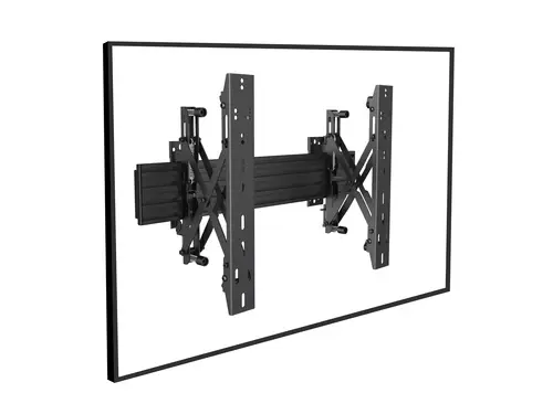 Soporte de pared modular para TV de 37«-65» con encastre a presión y desplegable - Imagen 2