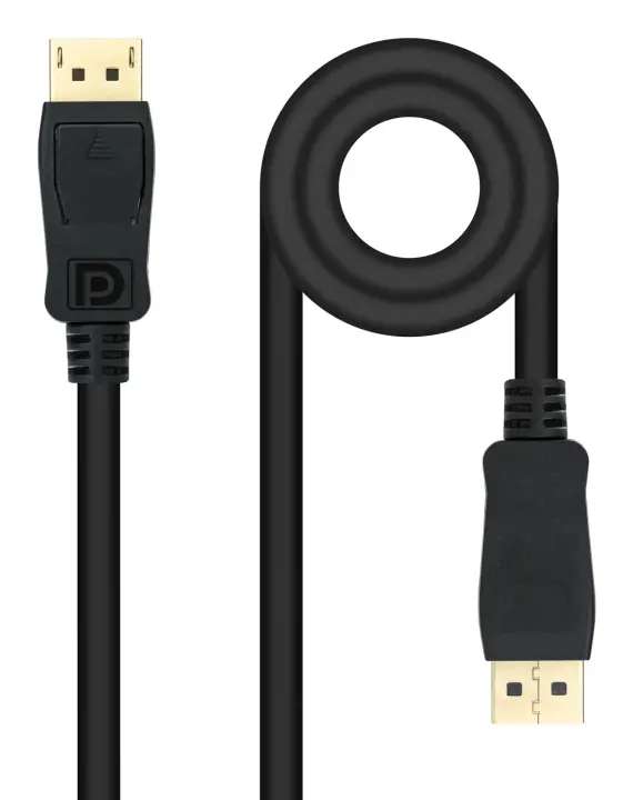 Cable DisplayPort 1.4, DP/M - DP/M, Negro, 1.5 m