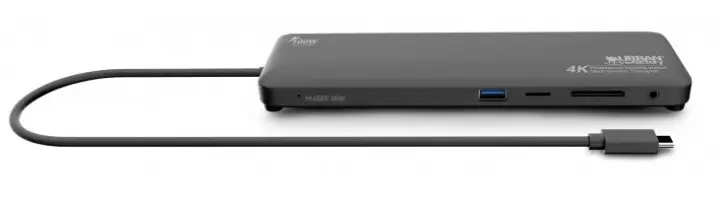 TCD45UF base para portátil y replicador de puertos Alámbrico USB 3.2 Gen 1 (3.1 Gen 1) Type-C Negro
