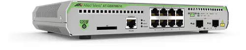 AT-GS970M/10-50 Gestionado L3 Gigabit Ethernet (10/100/1000) Energía sobre Ethernet (PoE) 1U Negro, Gris - Imagen 1