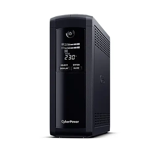 VP1200ELCD sistema de alimentación ininterrumpida (UPS) Línea interactiva 1,2 kVA 720 W 5 salidas AC - Imagen 1