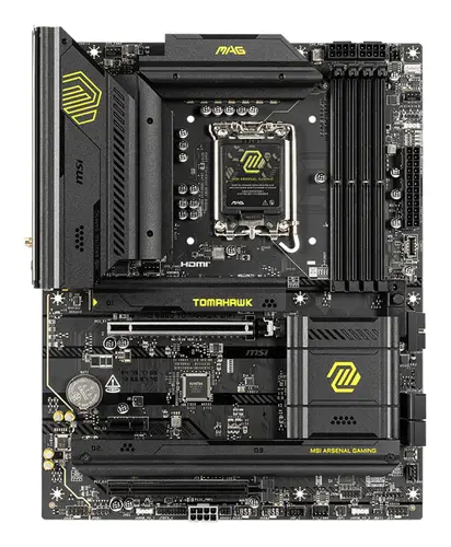 MAG B860 TOMAHAWK WIFI placa base Intel B860 LGA 1851 (Socket V1) ATX - Imagen 1