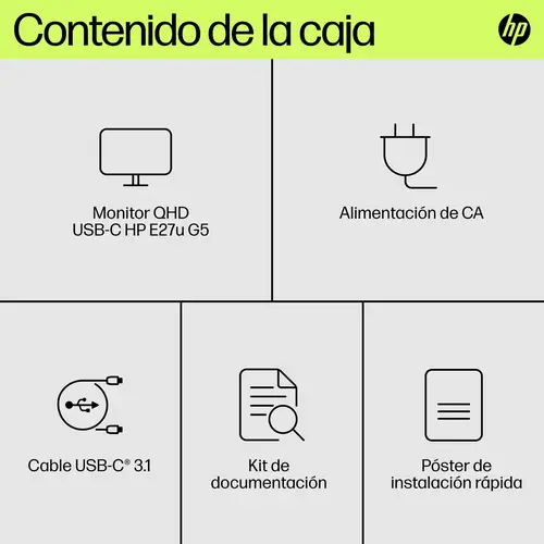 Monitor USB-C QHD E27u G5 - Imagen 9