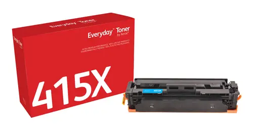 Everyday El tóner Everyday Cian de Xerox es compatible con HP 415X (W2031X), Capacidad alta - Imagen 1