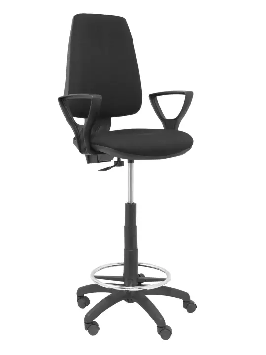 Taburete Elche CP brazos golf bali color negro - Imagen 1