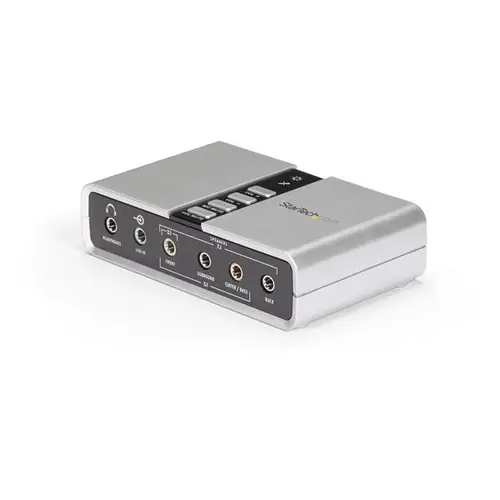 Tarjeta de Sonido 7,1 USB Externa Adaptador Conversor puerto SPDIF Audio Digital Óptico - Imagen 1